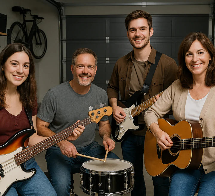 Dein eigenes, persönliches Lied von der Geiger-Familie